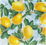 Talbord 20 X Pappersservetter Citron 20 Pack | Engångsservis med levande tema för minnesvärda sammankomster, sommarfester, brudduschar, luncher, ljusa