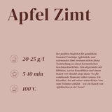 Alpackate | Äpple och kanel | Blandning av fruktteer | Bulk | Återförslutningsbar (100g)