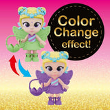 CRAZE Fairy in My Pocket | Fairy docka med vingar, samlarobjekt fairy leksak med specialeffekter som glitter, glöd i mörkret och färgbyte Dolls Naty Shop