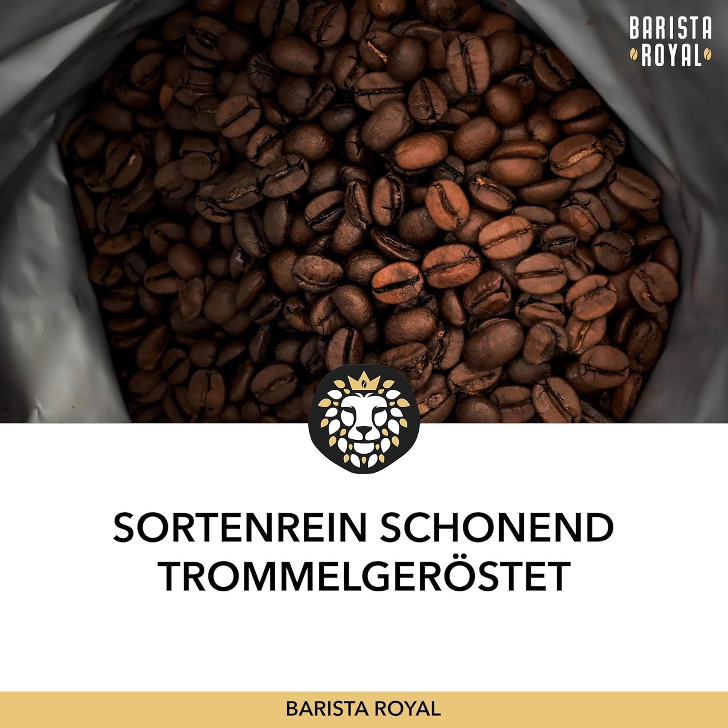 BARISTA ROYAL Bio Espressobohnen 1 kg "Gran Señor" | Färska Kaffeebohnen direkt från Honduras | 100 % Arabica Espresso ganze Bohnen | Idealisk för helautomatisk och Siebträger
