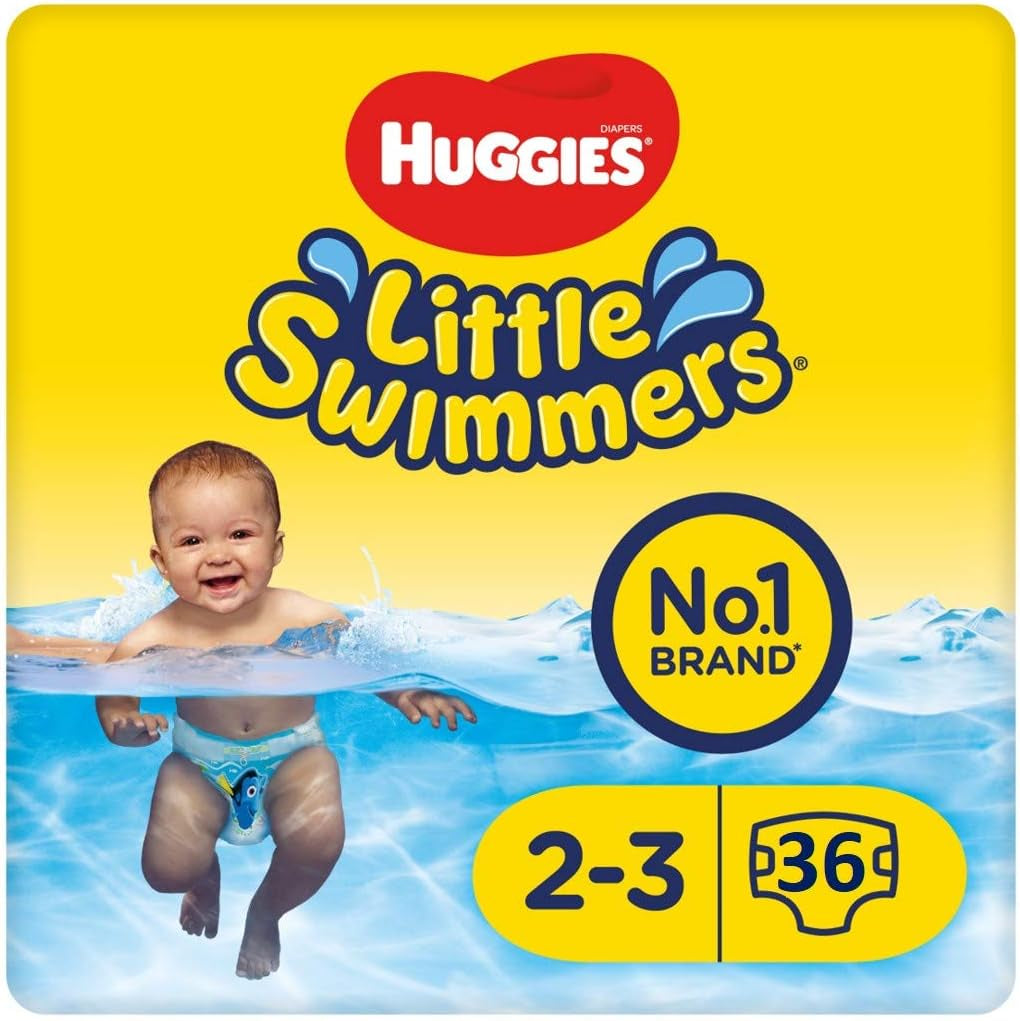 Huggies Little Swimmers Engångssimblöjor Storlek 2-3 - 36 Trosa Totalt