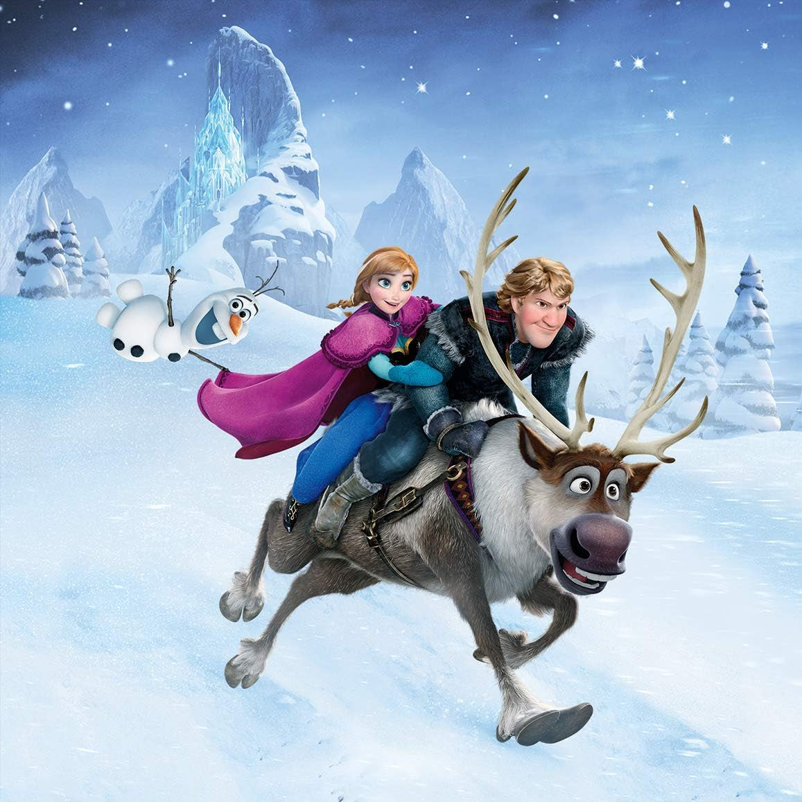 Ravensburger barnpussel - 09264 Adventures in Winterland - pussel för barn över 5 år, Disney Frozen pussel med 3X49 bitar Puzzle Naty Shop
