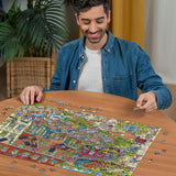 Ravensburger Puzzle 12000723 - The Hotel - 1000-bitars pussel för vuxna och barn från 14 år, Puzzle Naty Shop