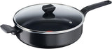 Tefal Easy Cook & Clean, non-stick beläggning, temperaturindikator, rekommenderas inte för induktion Grytor och kastruller Naty Shop Pan för matlagning 28 Cm