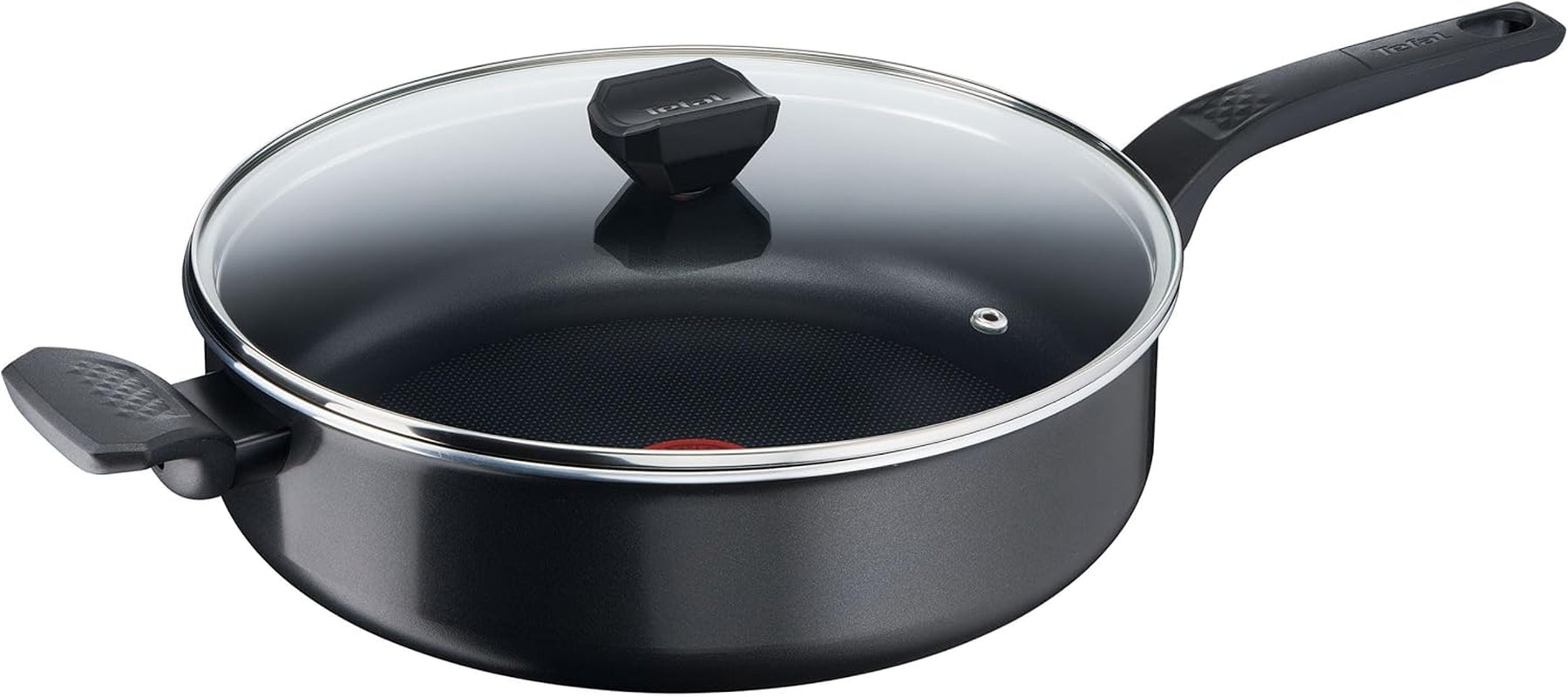 Tefal Easy Cook & Clean, non-stick beläggning, temperaturindikator, rekommenderas inte för induktion Grytor och kastruller Naty Shop Pan för matlagning 28 Cm