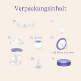 Lansinoh Pump Set - set med underhålls-/ersättningsdelar för elektriska bröstpumpar Tillbehör Mat och amning Bebe Naty Shop