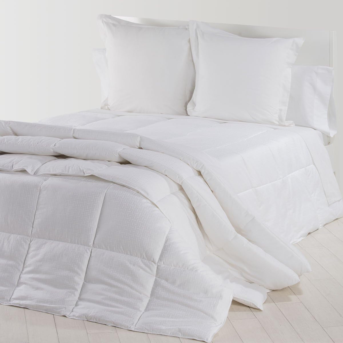 San Carlos Ibón Täcken, Vit Para Cama De 135 Vita Täcken och täcken Naty Shop