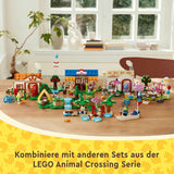 LEGO Animal Crossing Käptens Island Boat Tour, kreativ leksak för barn med 2 minifigurer från tv-spelsserien inklusive Huschke, present till flickor och pojkar från 6 år 77048 Byggset Besuche den LEGO-Store