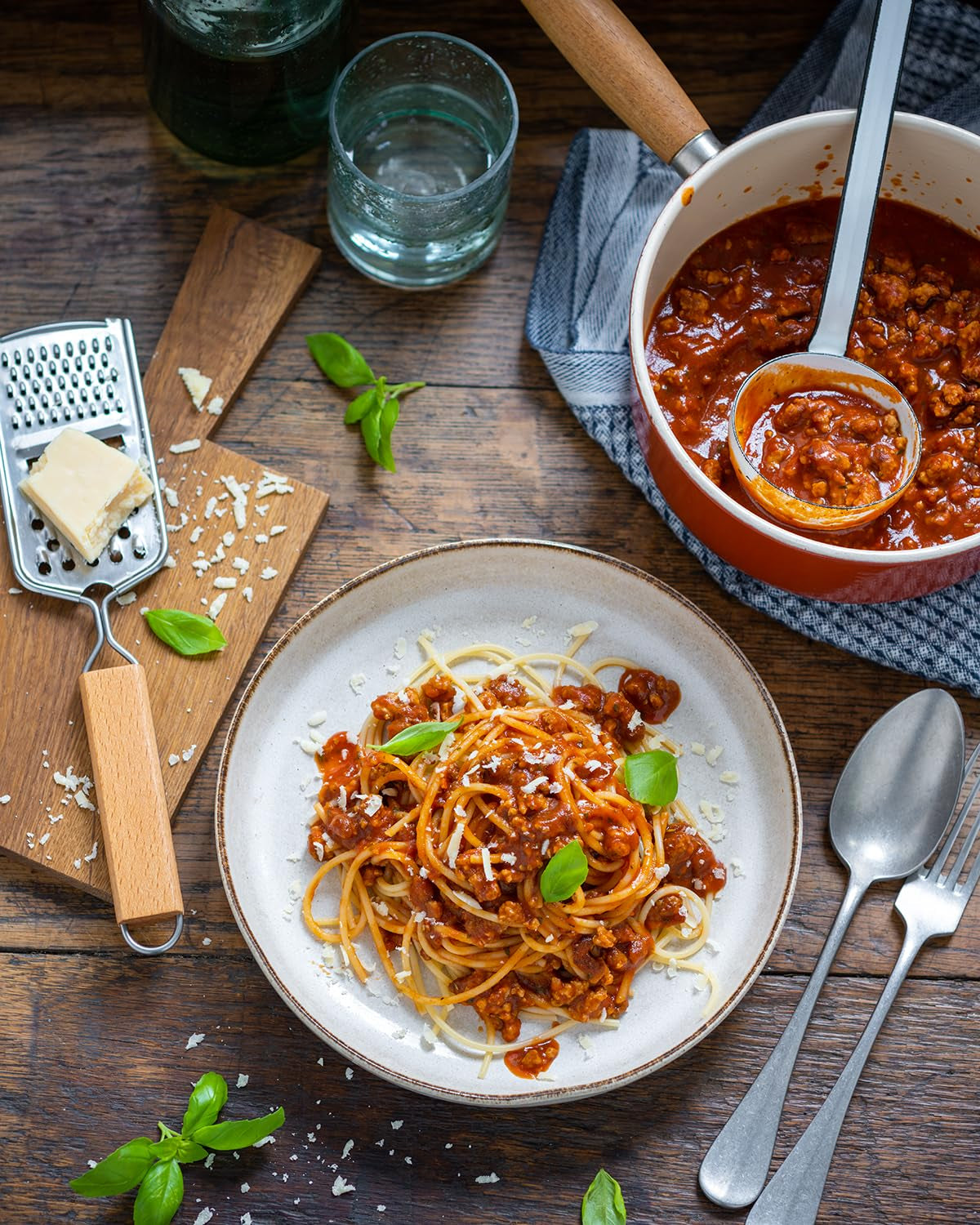 MAGGI Fix för Spaghetti Bolognese, Würzmischung, 100 % naturliga ingredienser, för 3 portioner, 1er Pack (1 x 36g Packung)