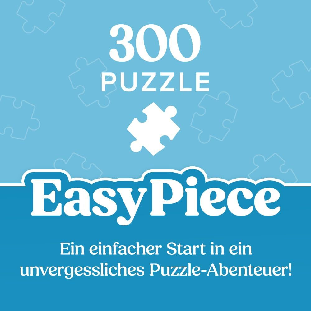 Trefl - Easypiece Pussel: Insekter på ängen - 300 bitar - stora bitar, lätt att pussla, för vuxna och barn från 10 år Puzzle Naty Shop