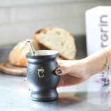 Mate Tea Set - Mate Mugg - Mate and Bombilla Set - Tekoppar - Double Wall Design Mate Mugg - Yerba Mate Mugg Set
