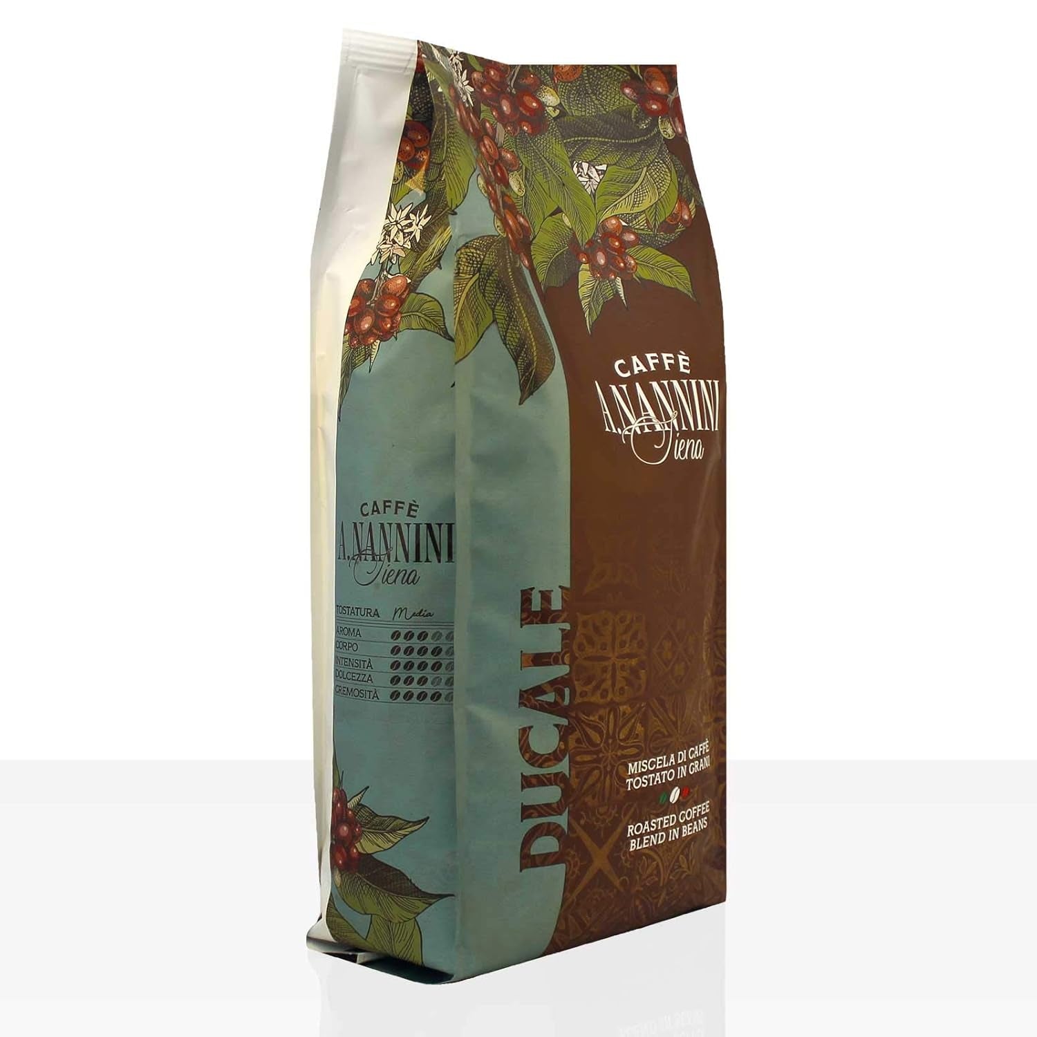 Nannini Espresso Ducale 9 x 1 kg hela bönor