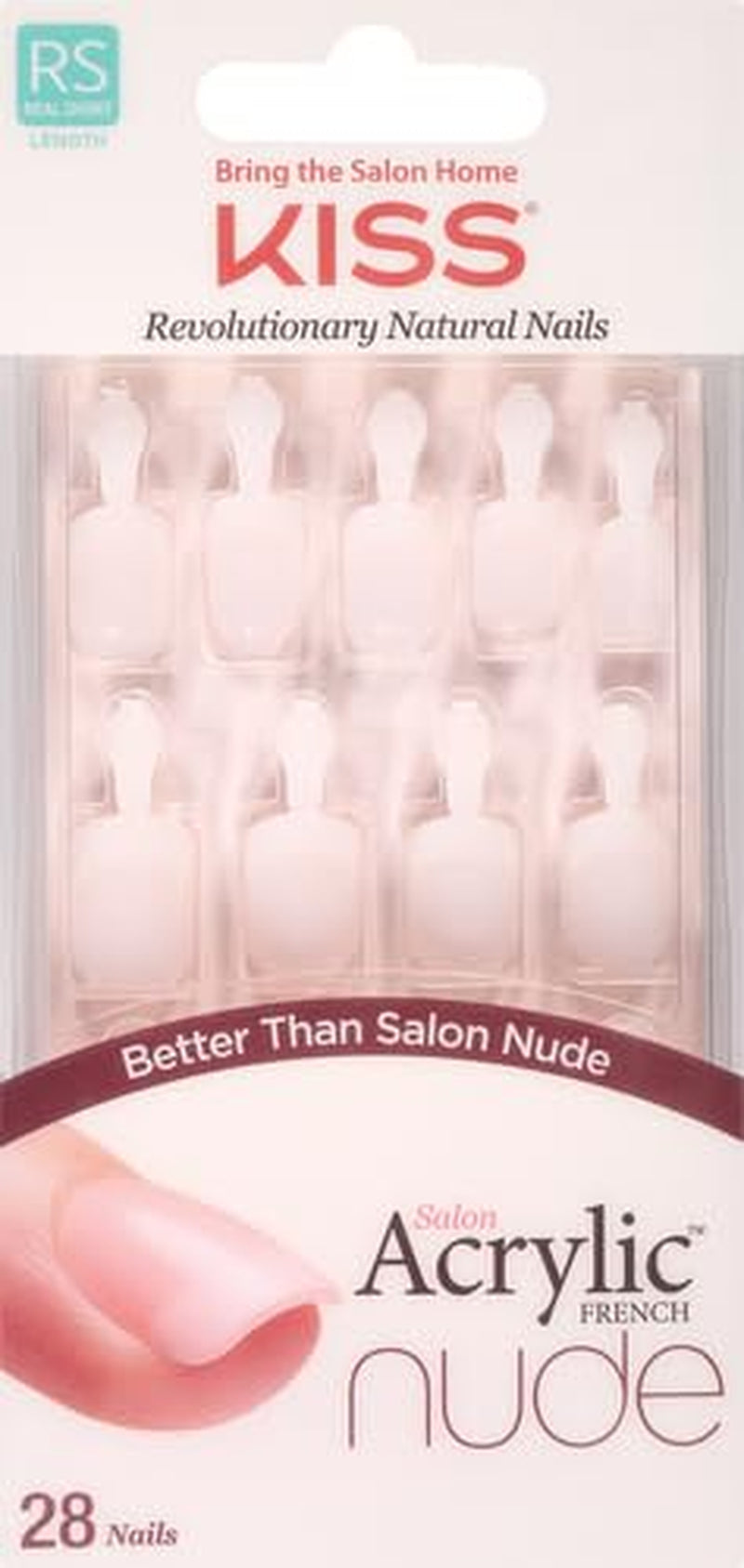 Kiss Nude Nails Amazing Nails (paket med 2)