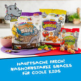 FRECHE FREUNDE KIDS, Bobs & DIKKAs Crunchy Banana Cacao Müsli, Crunchy Chocolate Müsli för barn, Lågt socker, Inga tillsatser, 100 % vegansk, 6 bitar (6 x 280 g)