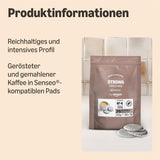 av Amazon Starke Pads, geeignet für Senseo-Maschinen, 36 Stück (1 Packung mit 36 ​​​​Stück) – Rainforest Alliance-zertifiziert