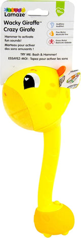 Lamaze L27471 Crazy Giraffe, Newborn Toy, Color Baby Sensory Toy, New Parents Gift, Developmental Toy för pojkar och flickor från 12 månader Baby Toys Naty Shop