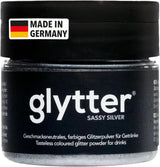 Glitter Glitter Powder For Drinks (Silver) - Ätbart glitter för drinkar, 10 gram Glitter Naty Shop