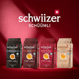 Schwiizer Schüümli Intenso, kapsel, malet kaffe 1 kg - Intensitet 4/5 - UTZ-certifikat (paket med 4)