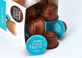 NESCAFÉ Dolce Gusto Flat White, 48 Kaffeekapseln, Arabica und Robusta Bohnen, Cremig-Milchiger Genuss, Kaffeekreation, Coffee-Shop Trend, Aromaversiegelte, 9er Pack (3x16 Kapseln)