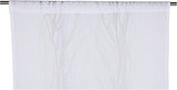 Soleil D'Ocre Liane Bise-Bise, Polyester, Vit, 70 X 200 Cm Täcken och täcken Naty Shop