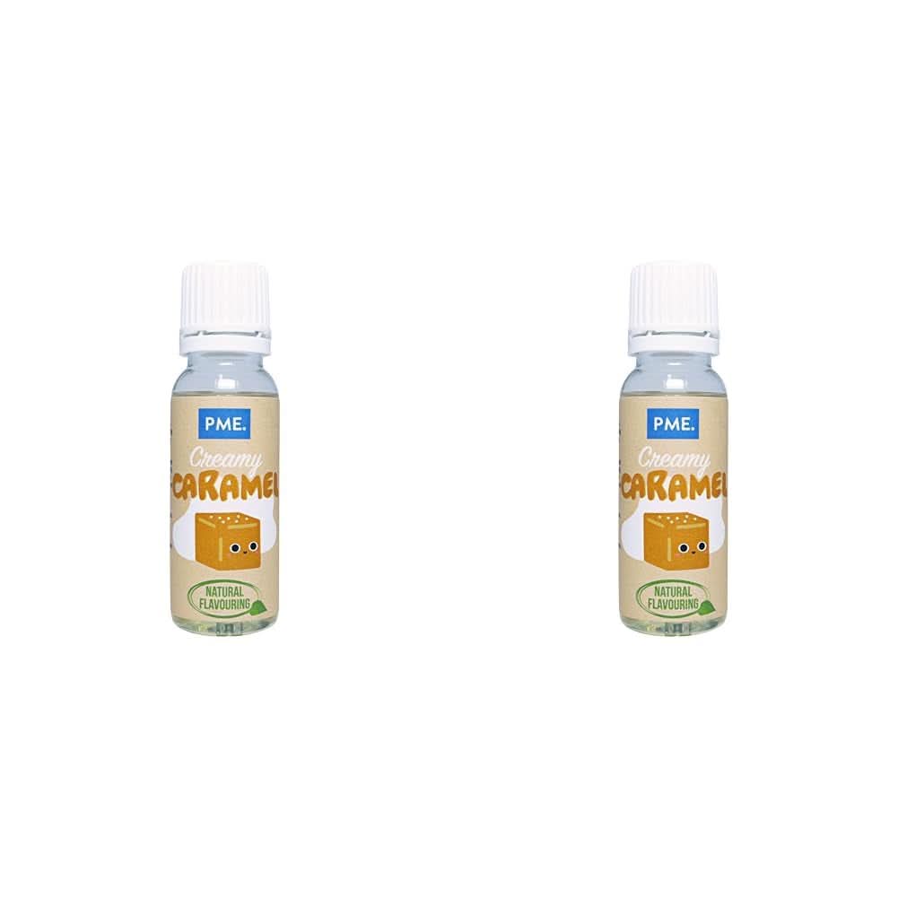 100 % naturlig karamellsmak, 25 ml Aromas Naty Shop 25 Ml (2Er Pack)
