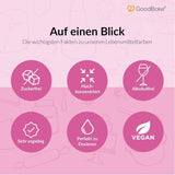 Goodbake Pink Food Coloring (11ml) - Intensiv matfärgning - Mycket koncentrerad färg - För färgning av kakor, fondant, smörkräm, drycker, slime och många andra föremål. 100% vegan