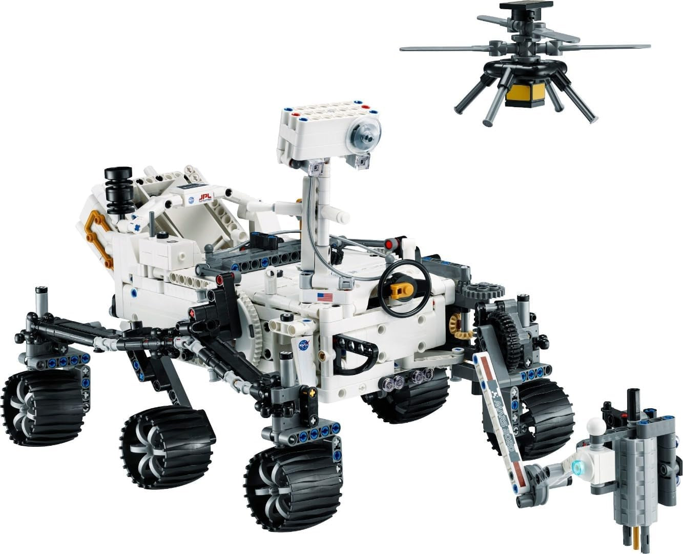 LEGO Space Toy Set 42158 Technic NASA Mars Rover Perserverance with Ar App, Science Building Toy för flickor och pojkar 10+ byggset Besuche den LEGO-Store