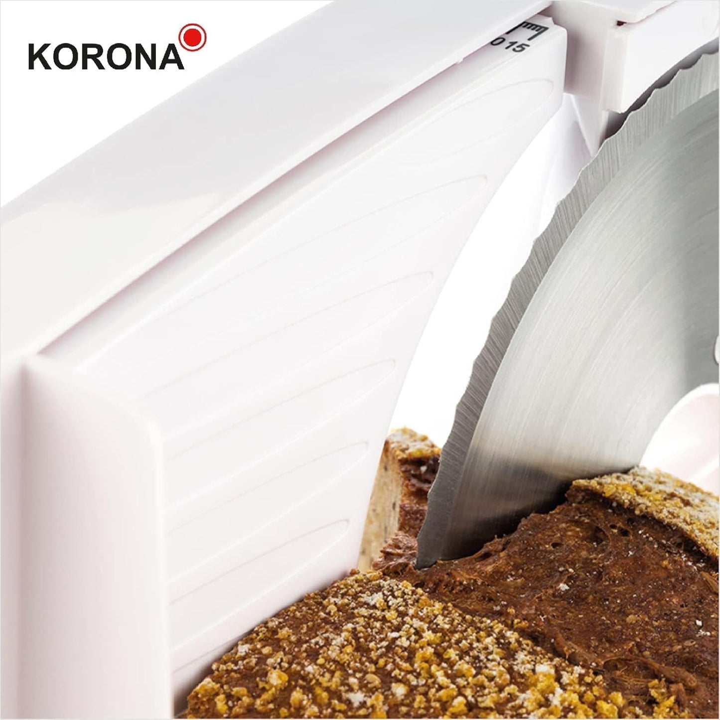 Korona 25500 Multifunktionell skärmaskin, justerbar klippbredd, blad i rostfritt stål Grasters and Slicers Naty Shop