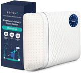 ZenPur Ortopedisk nackkudde 40x60-13cm, Memory Foam Huvudkudde - Ergonomisk sömnkudde för nacke och axlar, Oeko-TEX-certifierad