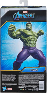 Hasbro E74755L2 Marvel Avengers Titan Hero Series Blast Gear Deluxe Hulk Action Figur 30 cm Stor Marvel Comics Inspirerad leksak för barn 4+ Actionfigurer Naty Shop