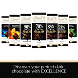 Lindt Choklad | Bar EXCELLENS 85 % kakao | 100g | Extra mörk choklad | Vegansk chokladkaka