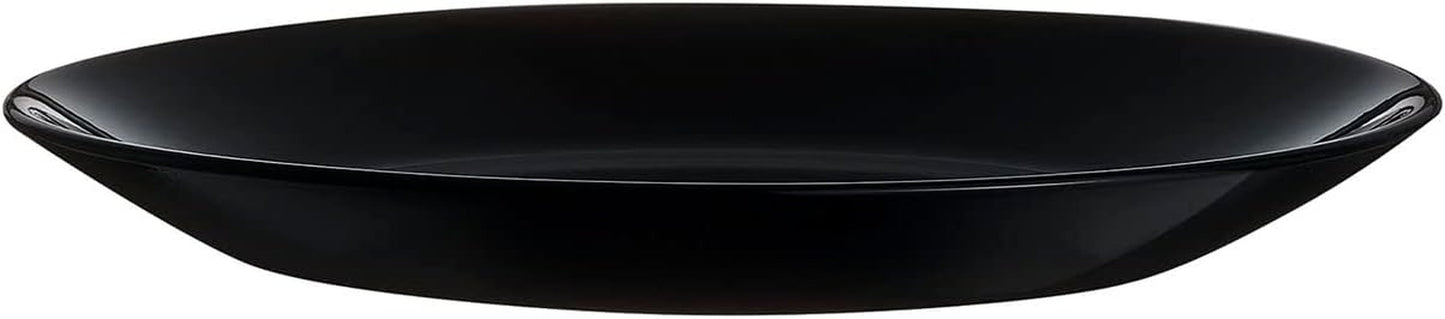 Arcopal Zelie servisset i svart glas, 12 delar, 4 platser, svart