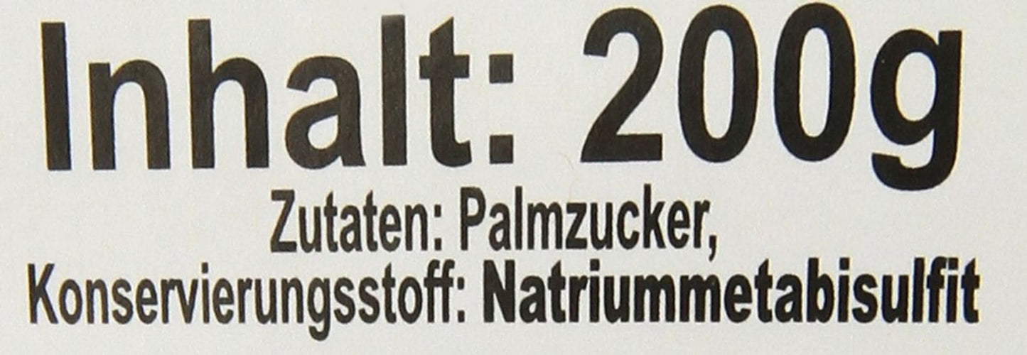 Palmzucker, Scheiben (1 X 200 G) Sötningsmedel Naty Shop
