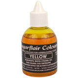 Sugarflair Deep Red Food Coloring - Ätbar flytande matfärgning, Airbrush-färg för tårtor, muffins, frosting och tårtdekorationer - 60 ml