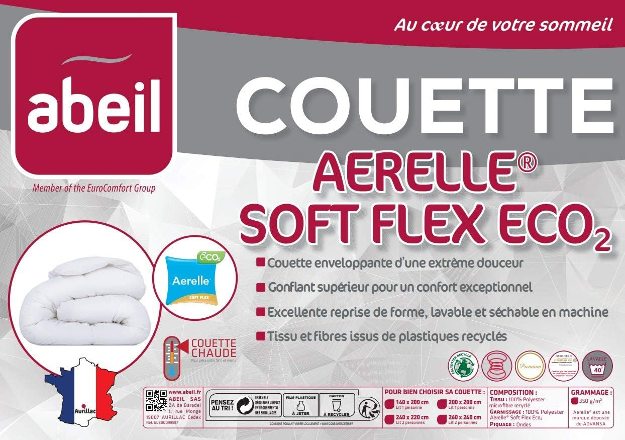 Premium täcke Aerelle Soft Flex Eco'' 140 X 200 Cm Täcken och täcken Naty Shop