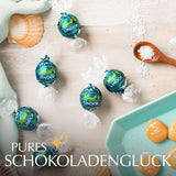 Lindt Choklad | LINDOR Salted Caramel Cornet | 500g | 38 mjölkchokladbollar med saltkolafyllning | Gåva av choklad