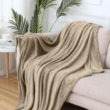 Komfortec fluffig filt, bekväm filt, fleecefilt, Oeko-Tex certifierad, supermjuk, 150X200 Cm, 260 G/M², beige sängar och filtar Besuche den Komfortec-Store