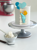 Set med 6 ätliga sockerdekorationer, Fericire Sugar Paste Decorations Naty Shop