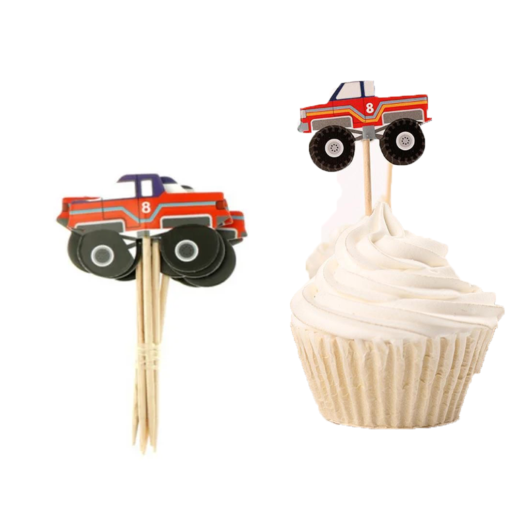Van cupcake dekorationsset, 12 delar Naty Shop