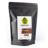 STARKER TOBAK Monsooned Malabar-kaffe, hel böna, handrostad - medelrostad, Indien, 100 % Arabica, Lämplig för filterkaffe, fransk press, helautomatiska kaffebryggare, skonsam för magen - extra låg syrahalt
