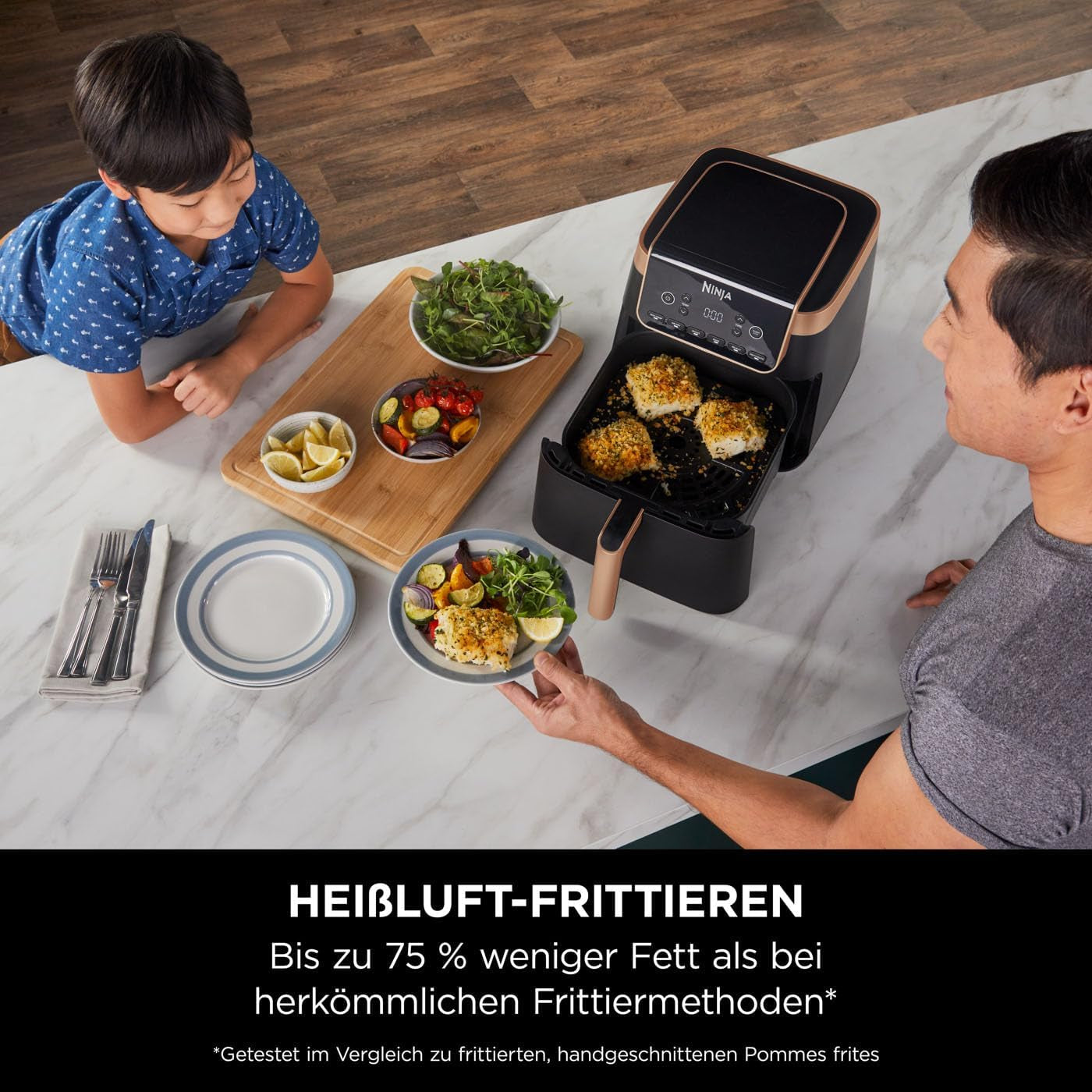 Ninja Air Fryer MAX PRO AF180EUCP, 6,2 liter, oljefria Naty Shop Appliances
