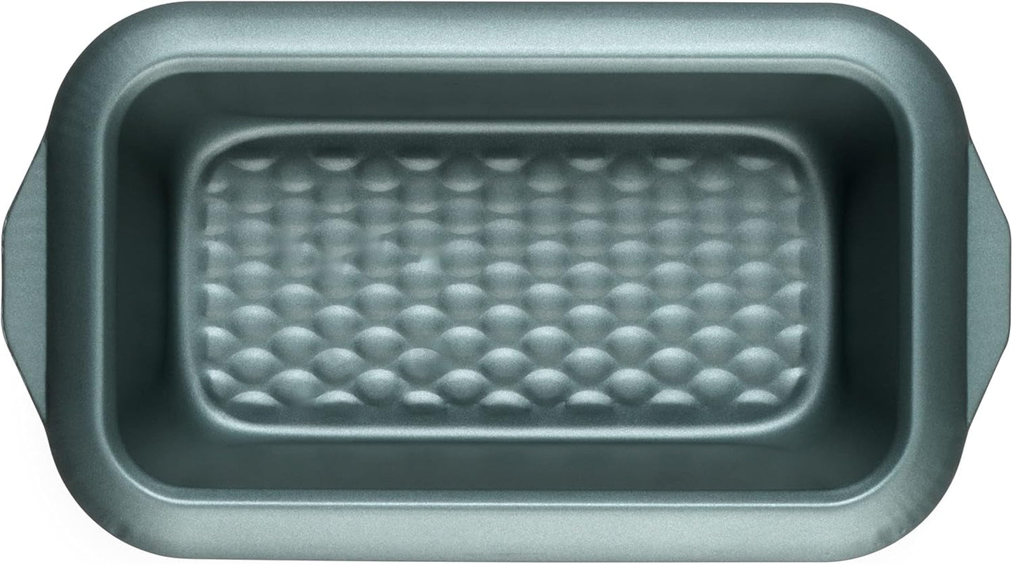 Progress BW09819G2EU7 Shimmer Kollektion, Runde Backform Aus Kohlenstoffstahl Mit Antihaftbeschichtung, Ideal Für Pies, Kuchen, Torten Und Quiches, 28 Cm, Grün Formar och bakplåtar Naty Shop 28Cm Laib Pfanne