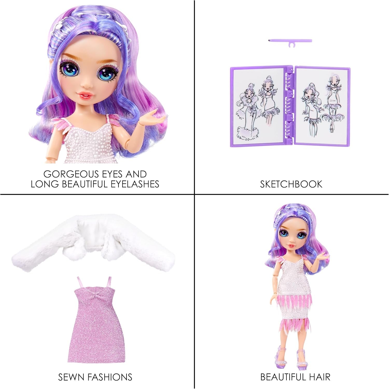 Rainbow High Fantastiskt mode lila