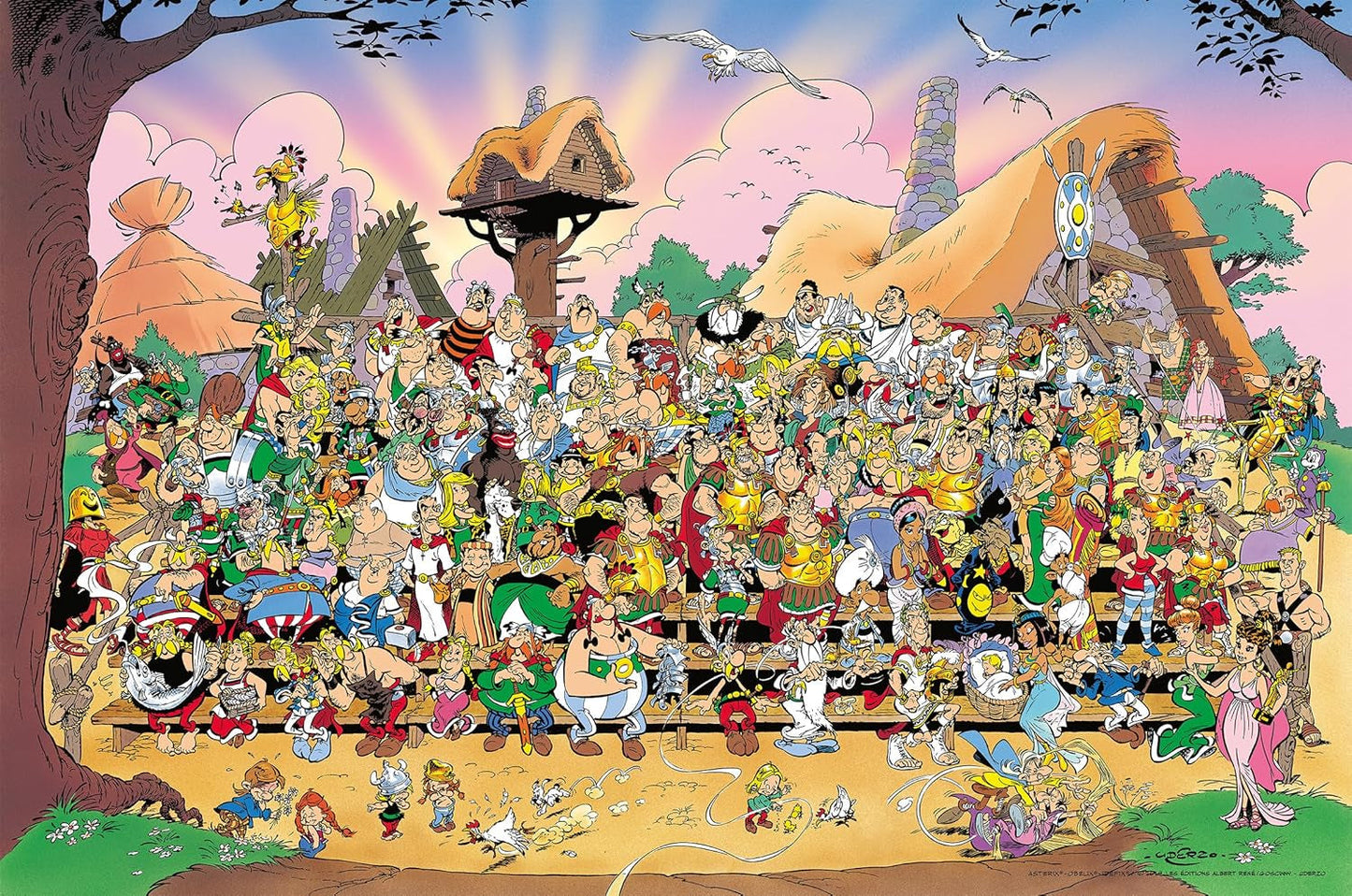 Ravensburger - Pussel för vuxna - 3000 bitars pussel - Asterix universum - Vuxna och barn från 14 år - Högkvalitativt pussel tillverkat i Europa - Seriefigurer - 14981 Puzzle Naty Shop Standardtitel