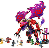 LEGO NINJAGO Chaos Dragon Thundertooth - Leksak med 6 Ninja-minifigurer - Rollspelande byggset för pojkar och flickor i åldern 8+ - Presenter till Rise of the Dragons TV-seriefans 71832 Byggset Beuche den LEGO-Store