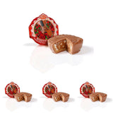Reber Bites choklad- och tryffelpaj, konjaktryffel på krämig nougat, täckt med delikat alpin mjölkchoklad, 40 g (1 st)