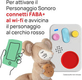 Plyschleksak - Tutti a Nanna con Oscar! - Berättelser och ljudsagor för barn från 10 månader - Ska lyssnas på med berättelser, italiensk version Jucarii Bebe Naty Shop
