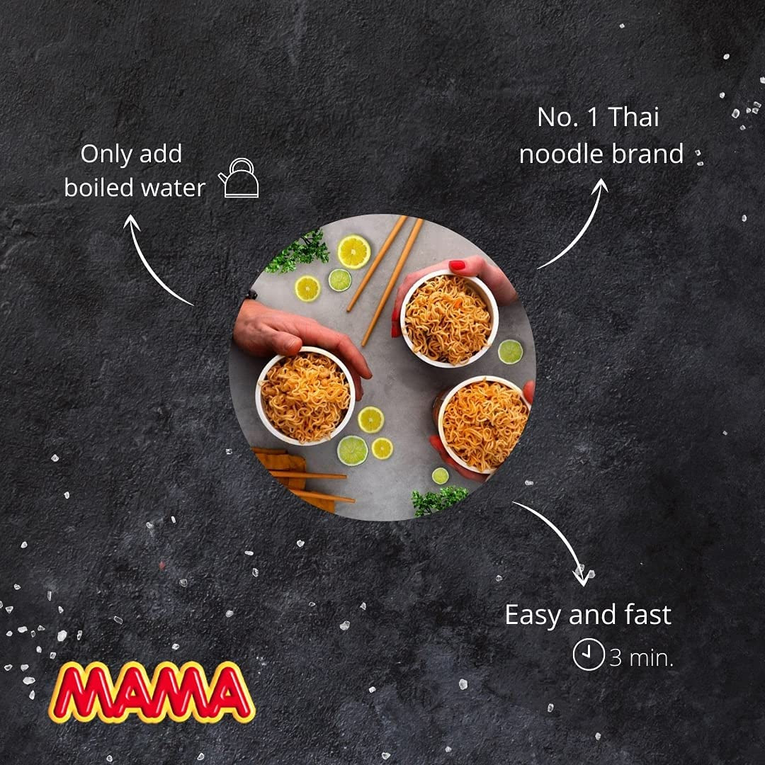MAMA - Snabbnudlar med grönsaker - (1 x 60g)