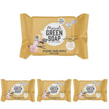 Marcel's Green Soap Hand Wet Wipes 60 Pack - Vanilj & Cherry Blossom - Växtbaserad - Ekologisk