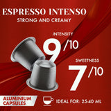 Caffe Borbone Espresso Strength 9/10 Nespresso-kompatibla 10 kaffekapslar